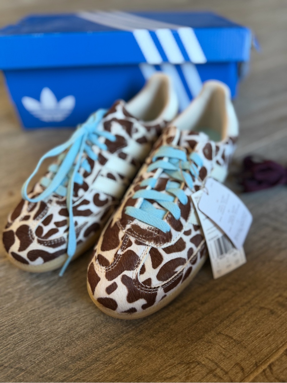 Adidas Samba OG Shoes Animal Print NWT